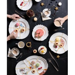 SELETTI Kintsugi Porcelain Tray
