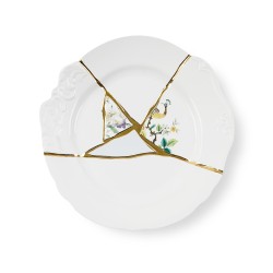 SELETTI Kintsugi Porcelain plate n'2