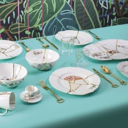 SELETTI Kintsugi Porcelain plate n'2