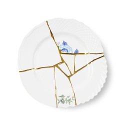 SELETTI Kintsugi Porcelain plate n'3