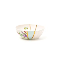 SELETTI Kintsugi Porcelain Salad Bowl - n'3