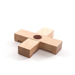 SELETTI Linea Wooden Foot/Base for Neon Lamp