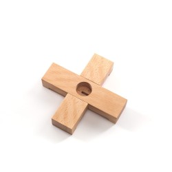 SELETTI Linea Wooden Foot/Base for Neon Lamp