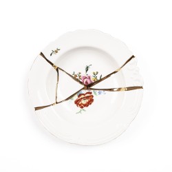 SELETTI Kintsugi - n'2 soup bowl in porcelain