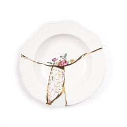 SELETTI Kintsugi - n'3 soup bowl in porcelain