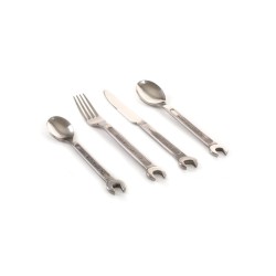 SELETTI Machine Collection cutlery set diy: knife,fork,spoon and coffee spoon stainless steel