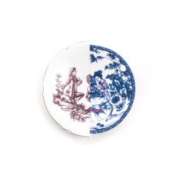 SELETTI Hybrid Porcelain coffee cup + plate  - Eufemia