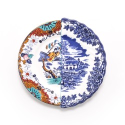 SELETTI Hybrid Porcelain Dessert plate - Valdrada