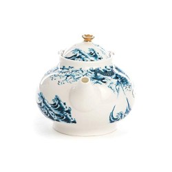 SELETTI Hybrid Porcelain Teapot - Smeraldina