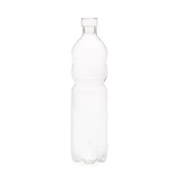 SELETTI Estetico Quotidiano si-bottle glass bottle - 8cm/34cm H