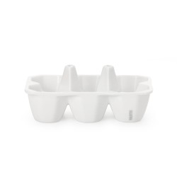 SELETTI Estetico Quotidiano porcelain egg holder and cracker holder