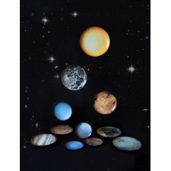 SELETTI Diesel Cosmic Diner Plate  - Saturn