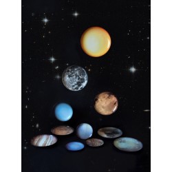 SELETTI Diesel Cosmic Diner Plate  - Uranus