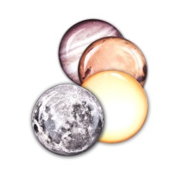 SELETTI Diesel Cosmic Diner Plate  - Sun