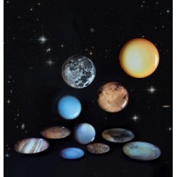 SELETTI Diesel Cosmic Diner plate - Earth Asia