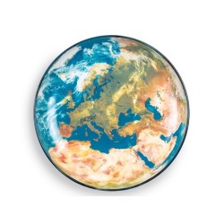 SELETTI Diesel Cosmic Diner plate - Earth Europe