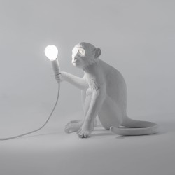 SELETTI The Monkey Lamp Sitting - Indoor