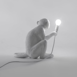 SELETTI The Monkey Lamp Sitting - Indoor