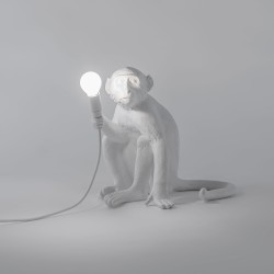 SELETTI The Monkey Lamp Sitting - Indoor