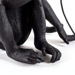 SELETTI The Monkey Lamp Sitting - Outdoor