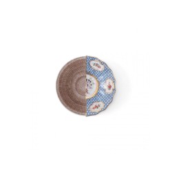 SELETTI Hybrid Porcelain coffee cup + plate  - Djenne