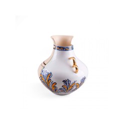 SELETTI Hybrid Porcelain Vase - Nazca