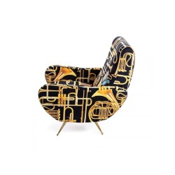 SELETTI Toiletpaper Armchair  - Trumpets