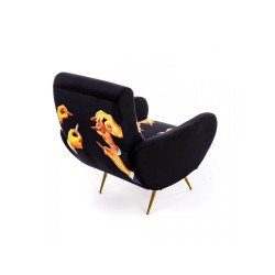 SELETTI Toiletpaper Armchair - Lipstick